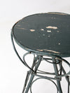 antique painted Andirondack twig table