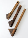 antique primitive tool set of 3