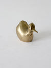 vintage mini brass bird