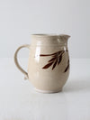 vintage Lakeside pottery pitcher