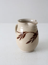 vintage Lakeside pottery pitcher