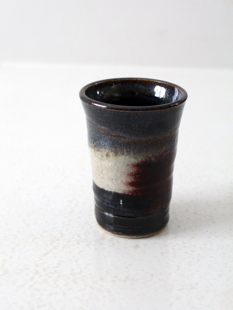 vintage studio pottery vase