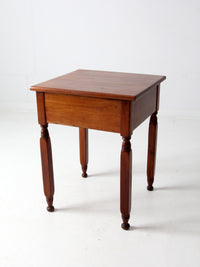 antique Americana side table