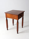 antique Americana side table