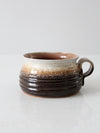 vintage studio pottery mug