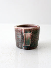 vintage studio pottery mug