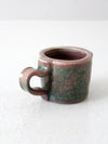 vintage studio pottery mug