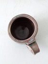 vintage studio pottery mug