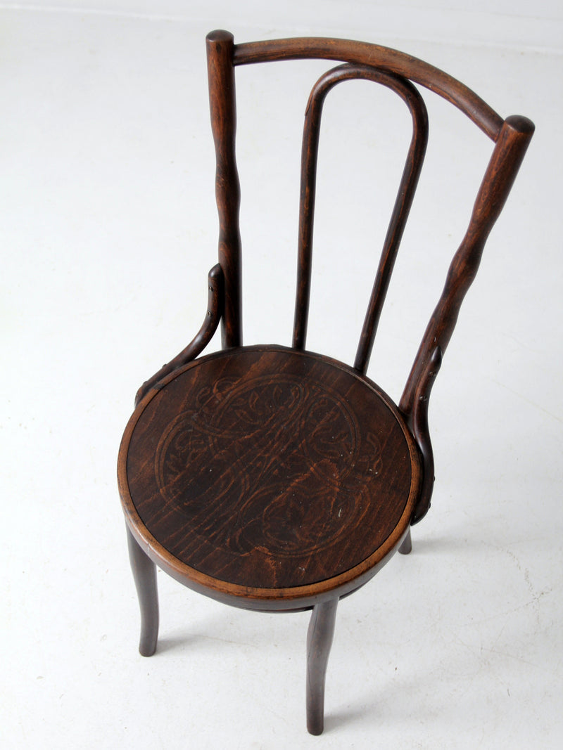 antique bentwood chair