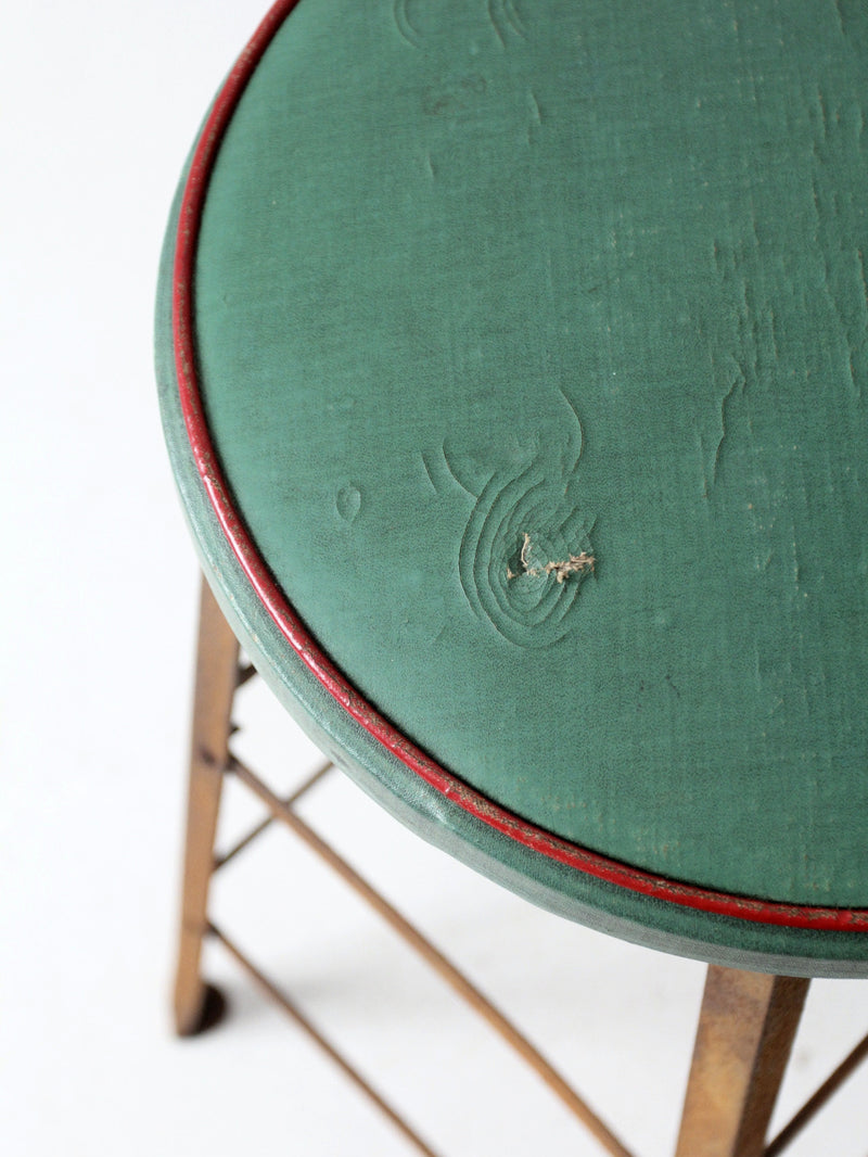 vintage industrial stool