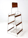 vintage Cliquot Club display rack