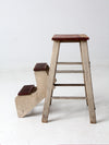 vintage fold out step stool