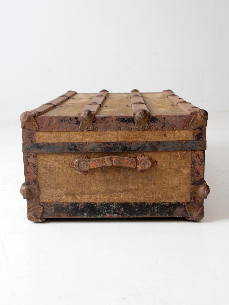 antique streamer trunk