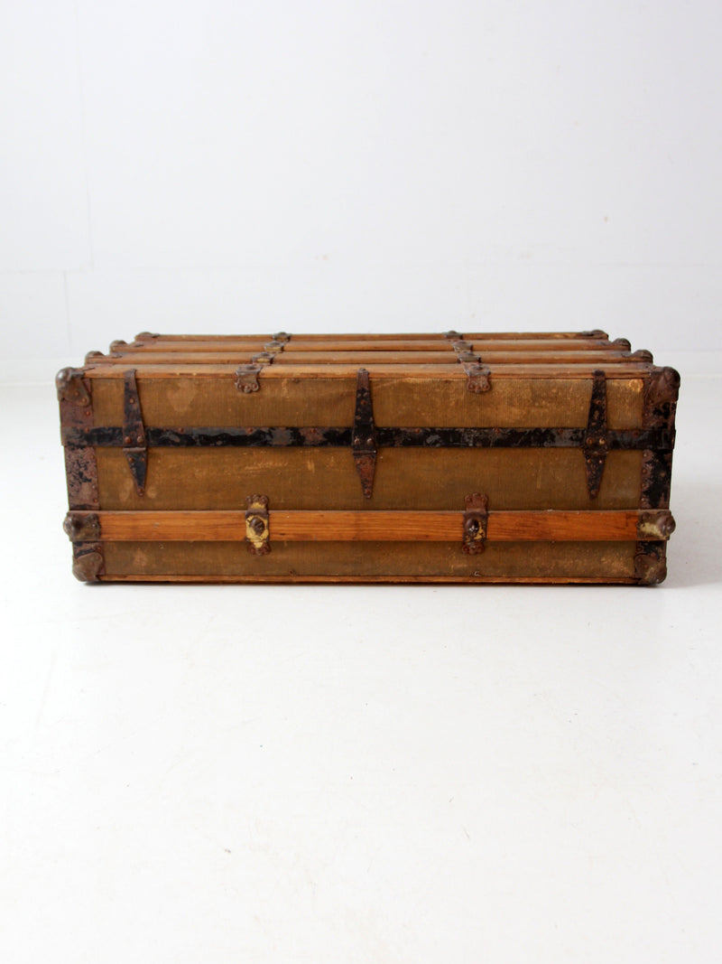 antique streamer trunk