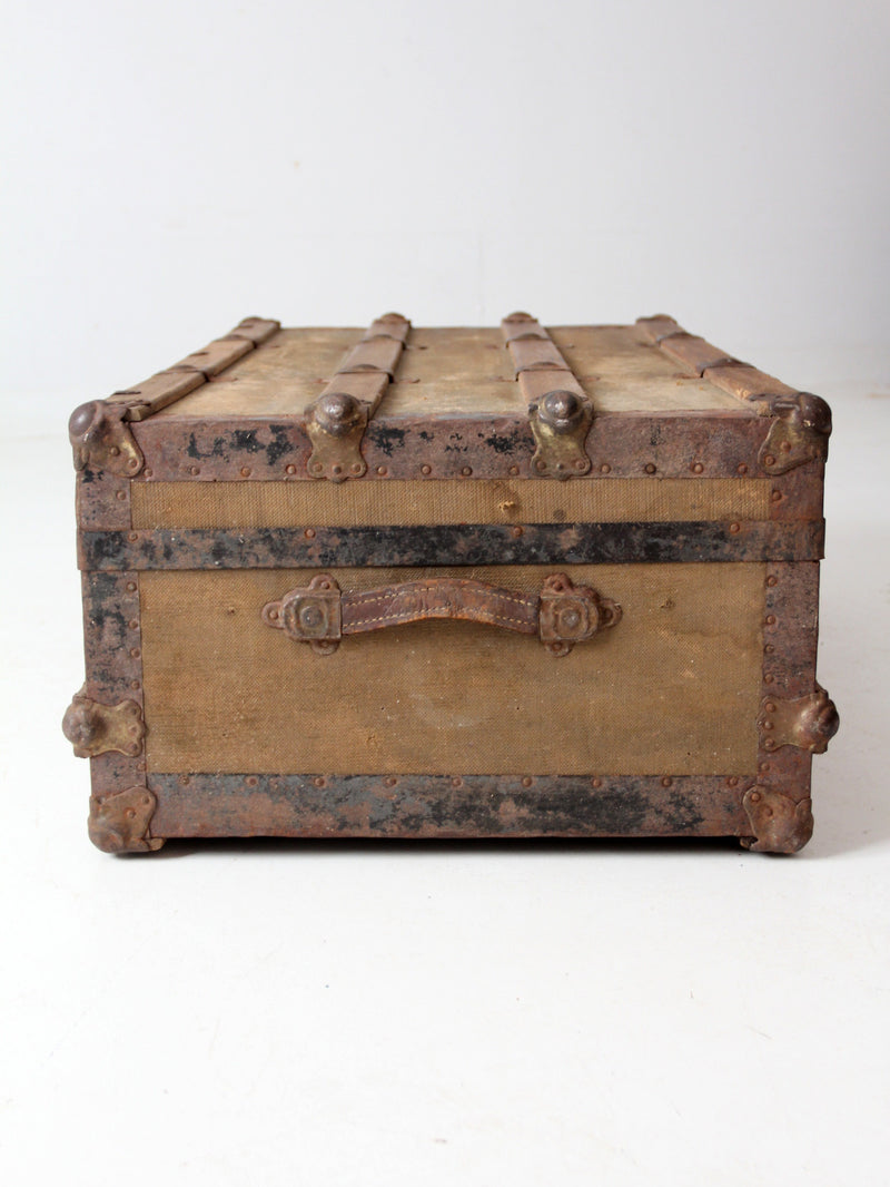 antique streamer trunk