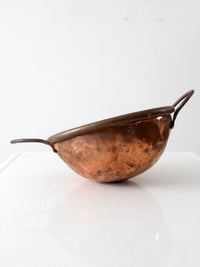 antique copper chocolate pot