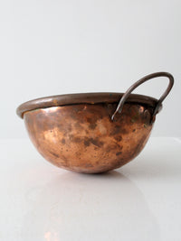 antique copper chocolate pot