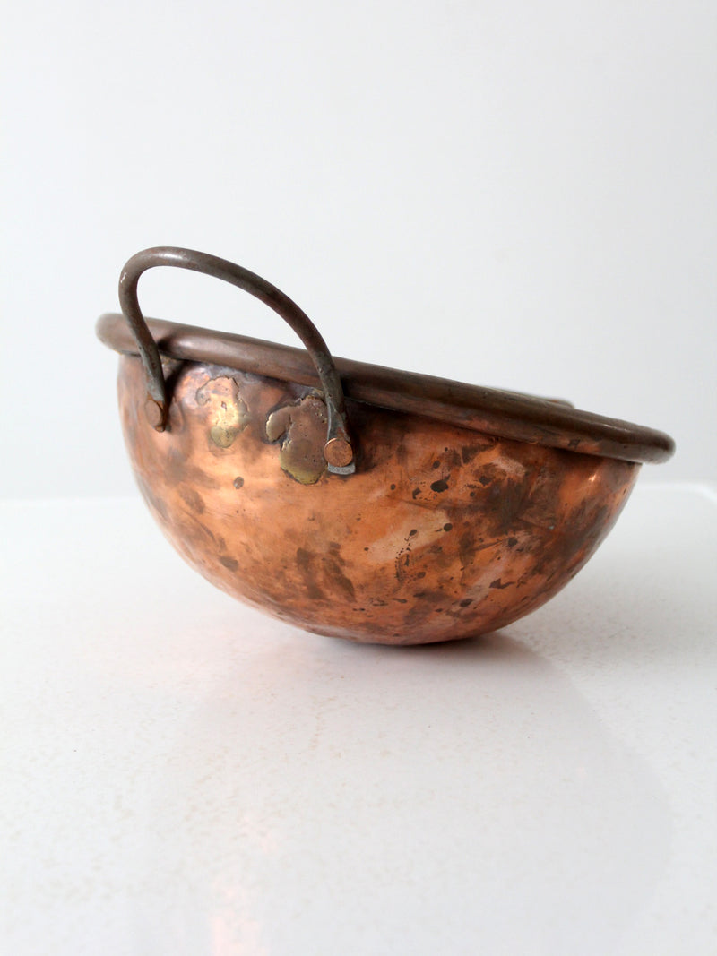 antique copper chocolate pot