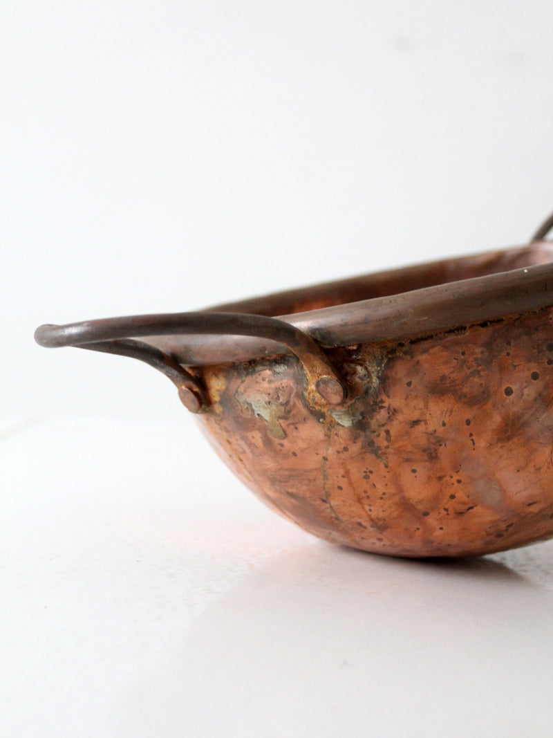 antique copper chocolate pot