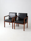 mid century modern armchairs