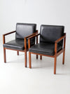 mid century modern armchairs