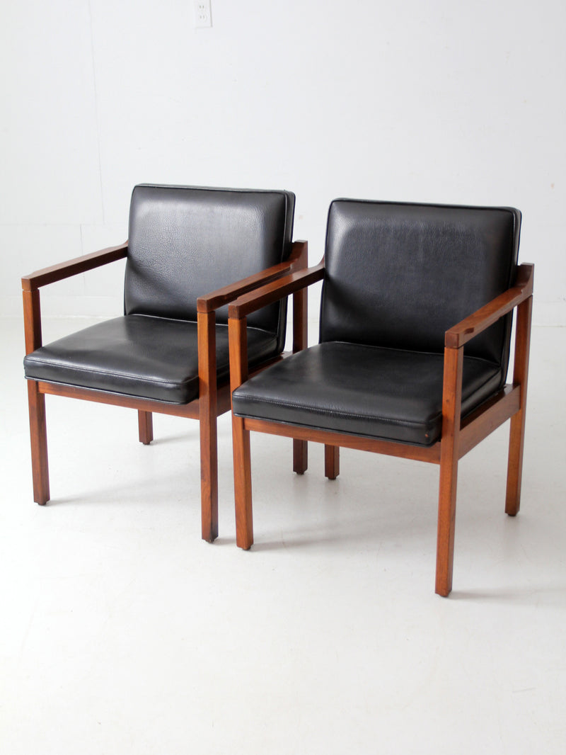 mid century modern armchairs