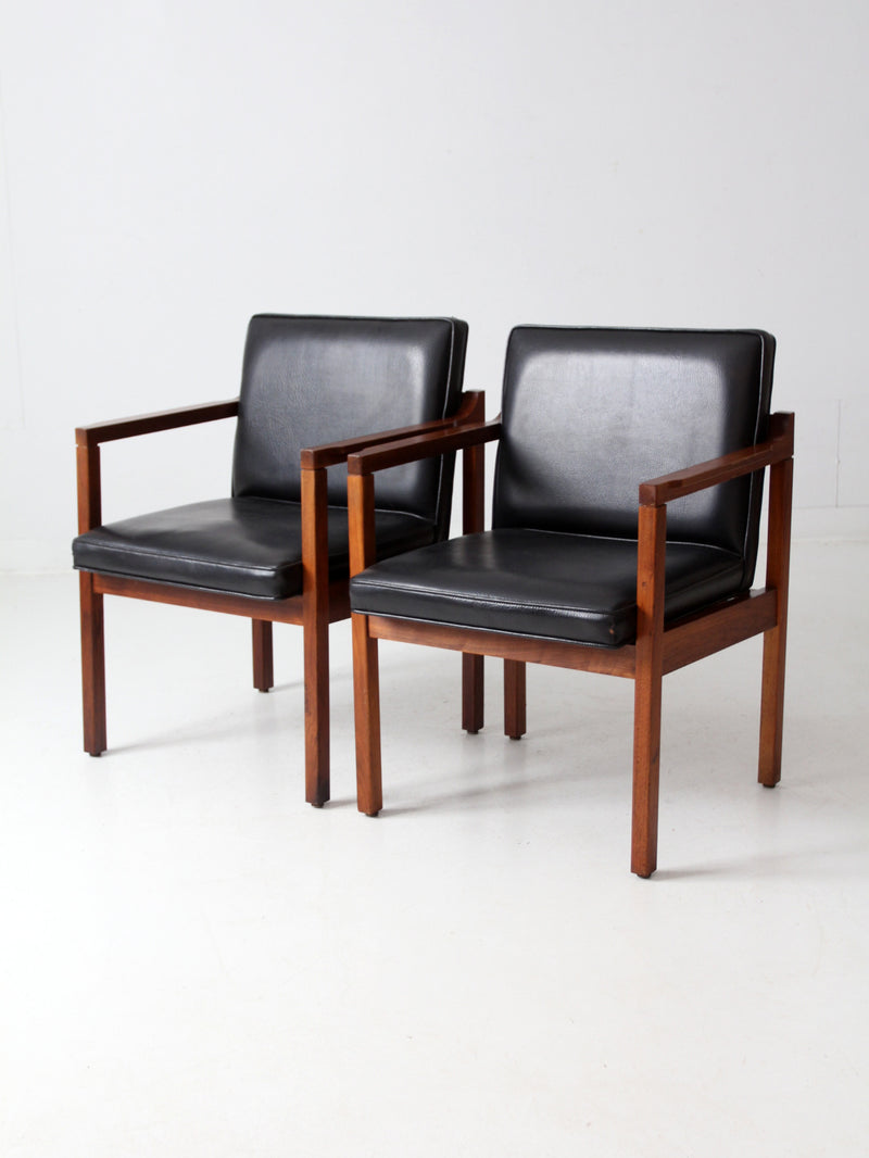 mid century modern armchairs