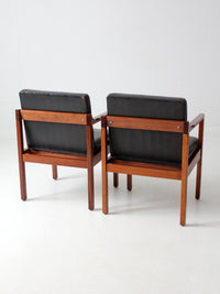 mid century modern armchairs