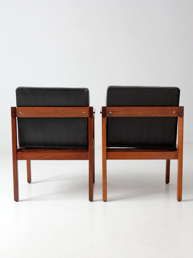 mid century modern armchairs