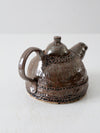 vintage studio pottery teapot