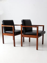 mid century modern armchairs