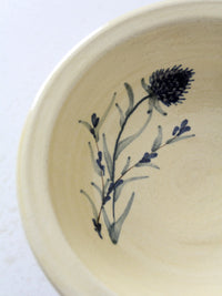 vintage studio pottery bowl