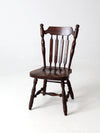 vintage old tavern style dining chair