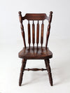 vintage old tavern style dining chair