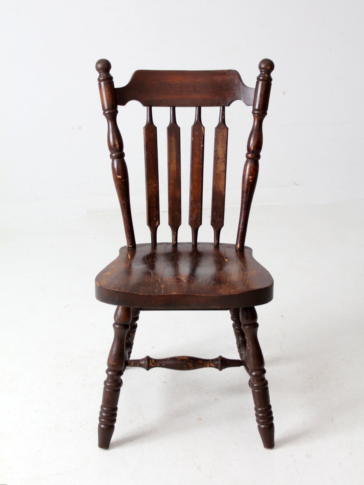 vintage old tavern style dining chair