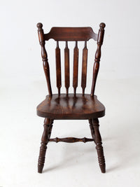 vintage old tavern style dining chair