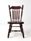 vintage old tavern style dining chair