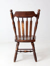 vintage old tavern style dining chair