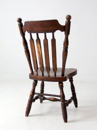 vintage old tavern style dining chair