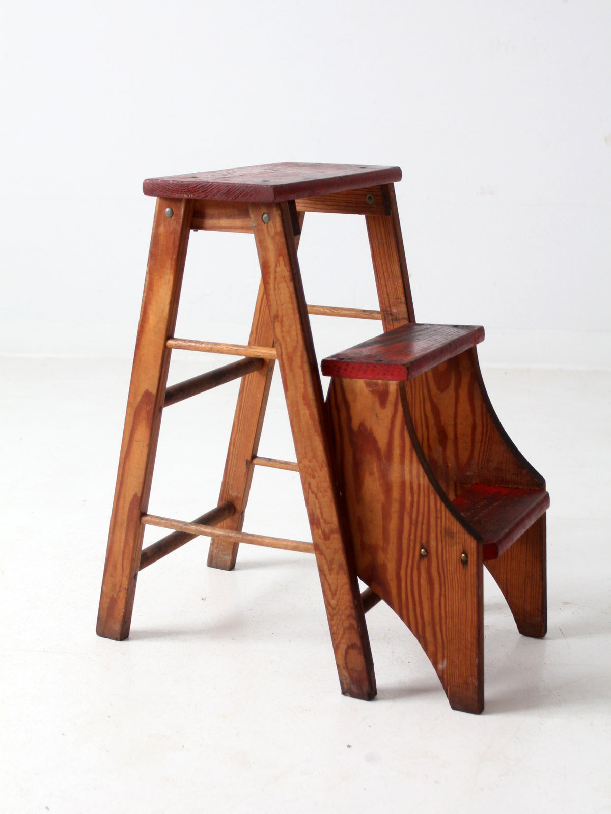 vintage fold out step stool