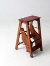 vintage fold out step stool