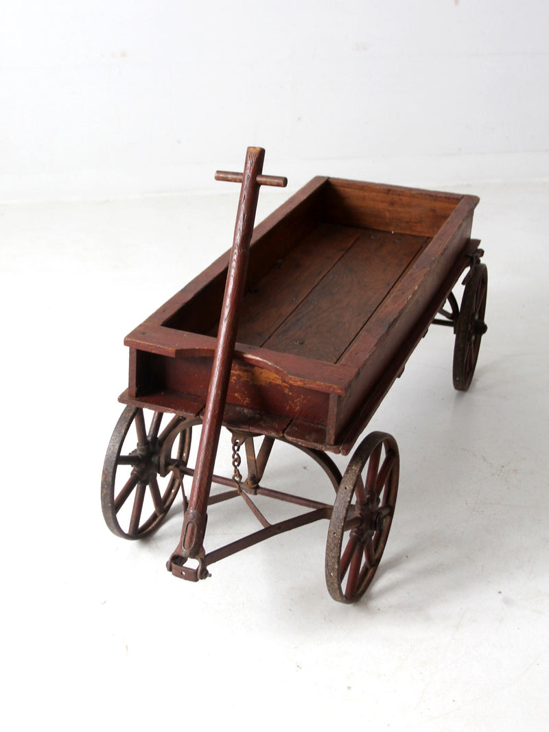 antique primitive wagon