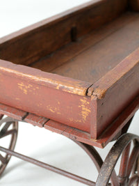 antique primitive wagon