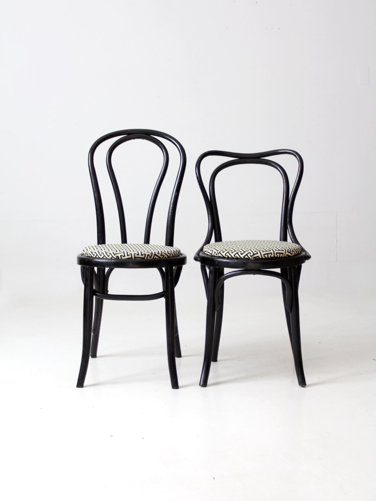 Black discount bentwood chairs