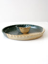 vintage studio pottery platter