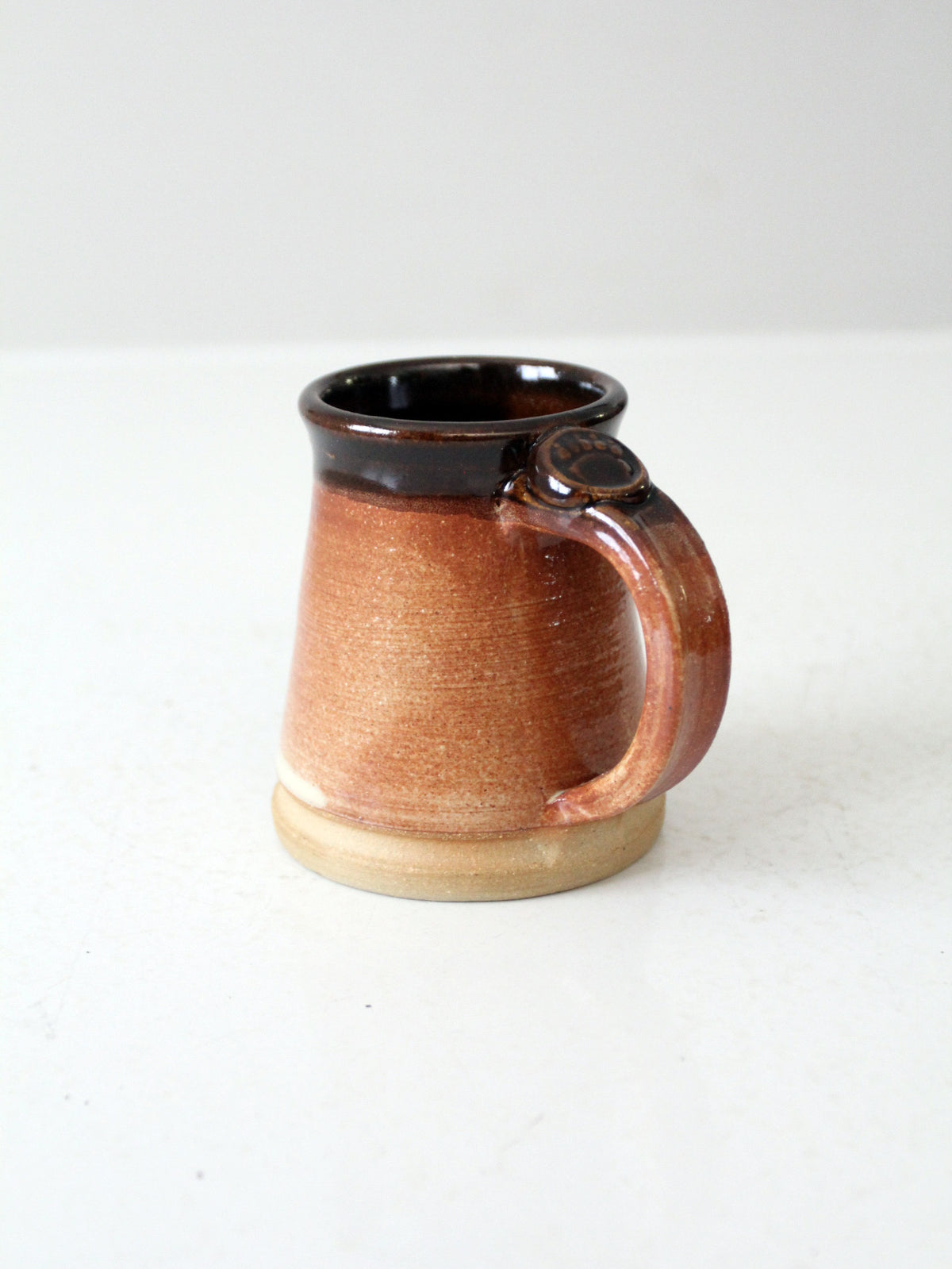 vintage Bear Paw Pottery mug