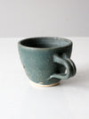 vintage studio pottery mug