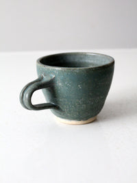 vintage studio pottery mug