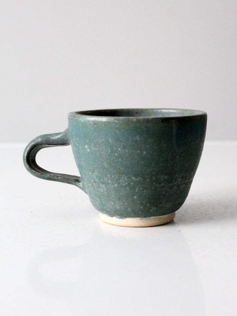 vintage studio pottery mug