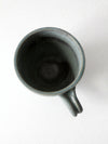 vintage studio pottery mug